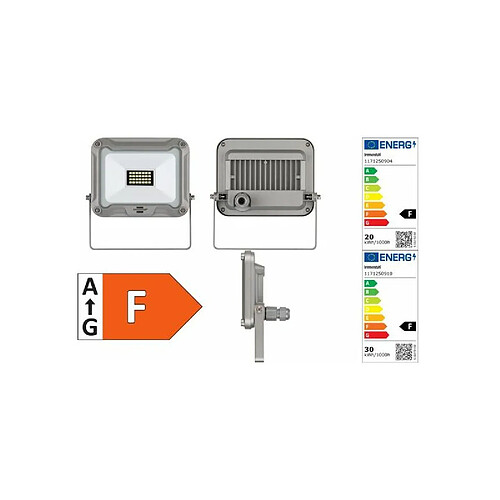 brennenstuhl Projecteur à LED JARO 3050, IP 65, 30 watts ()