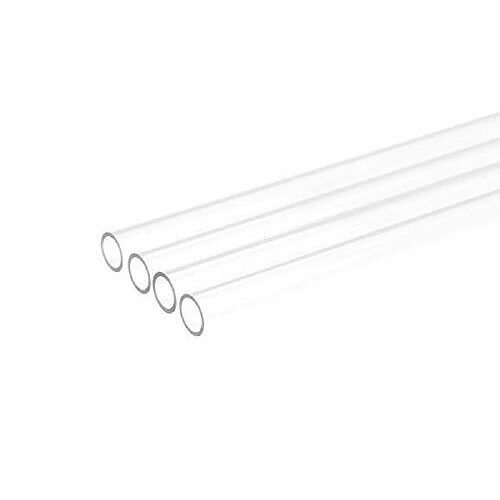 Alphacool Lot de 4 Tubes pour Watercooling HardTube 10/13mm 60cm (Transparent)