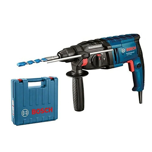 Marteau Perforateur SDSplus BOSCH 1.6 Joules 650W GBH 2000 + Coffret Empilable