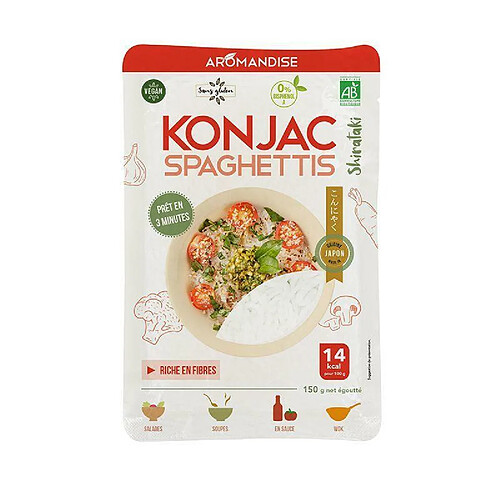 Aromandise Spaghettis de Konjac