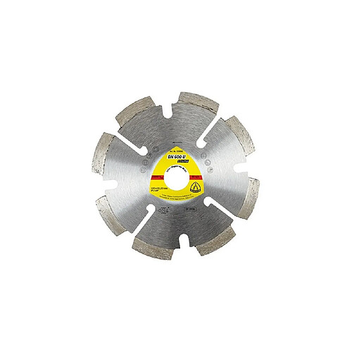 Disque diamant à déjointoyer SUPRA DN 600 U D. 80 x 6 x Ht. 7 x 22,23 mm - Joint / Mortier / Crépi - 330630 - Klingspor