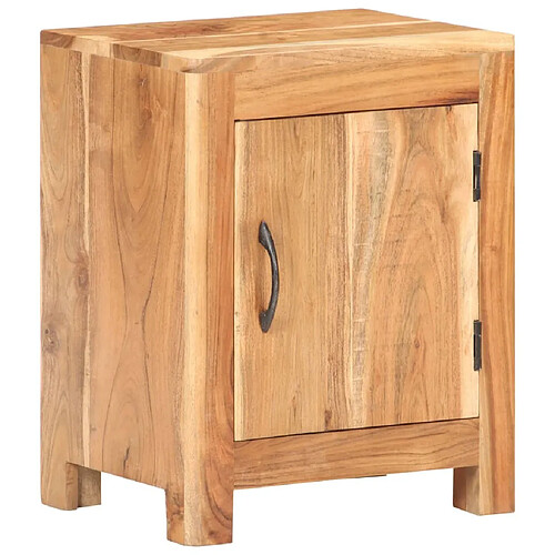 Maison Chic Table de chevet, Table de Nuit, Meuble de Rangement 40x30x50 cm Bois d'acacia massif