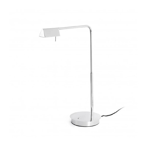 faro Lampe de table chrome Academy