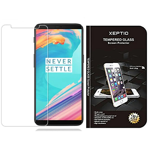 Xeptio OnePlus 5T - verre trempé