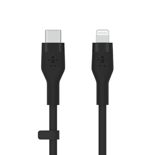 Cbl Silicone USB-C LTG 1M noir Belkin Cbl Silicone USB-C LTG