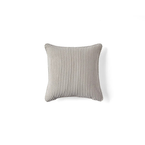 Bestmobilier Topaze - coussin - en velours côtelé - 40x40 cm