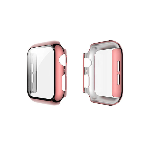 Eko Coque pour Apple Watch 40mm Protection Intégrale avec Verre Trempé Rose