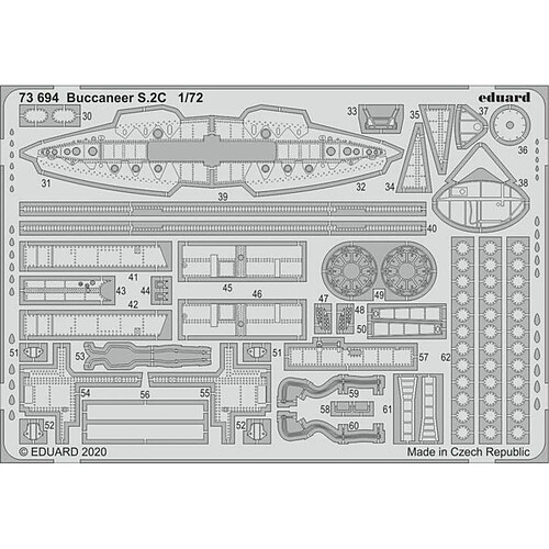 Buccaneer S.2C for Airfix - 1:72e - Eduard Accessories