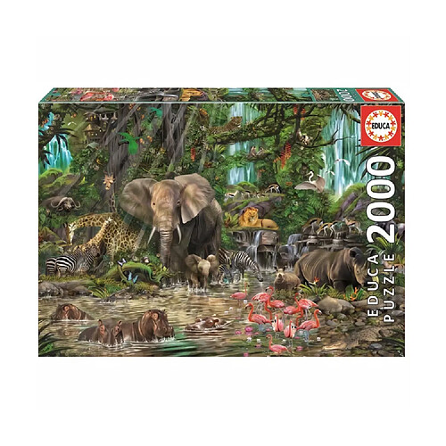 Educa Borras EDUCA Puzzle 2000 Pieces - Jungle Africaine