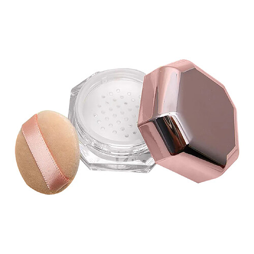 8 ML 0.28 OZ Vide Lâche Poudre Compact Conteneur Vide Poudre Cas Rechargeable Poudre Bouteille Boîte Voyage Kit avec Puff et Net Tamis et Couvercles