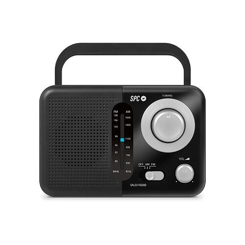 Radio AM/FM SPC 4590N 0,8 W Noir