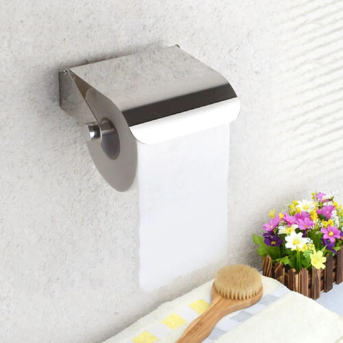 Wewoo Porte-papier hygiénique en acier inoxydable