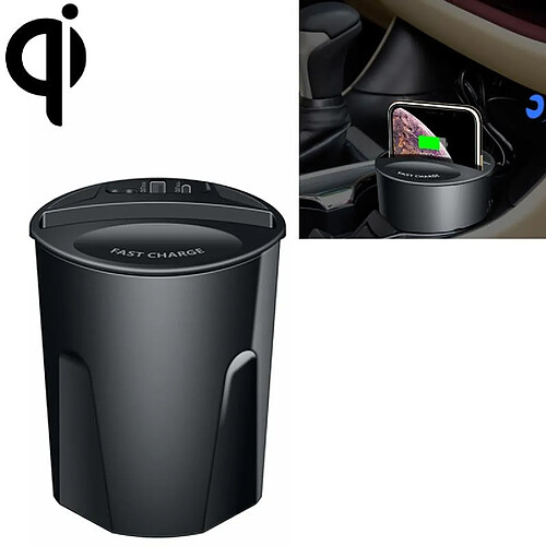 Wewoo Chargeur X9 Car QI Standard Charging Cup rapide sans fil