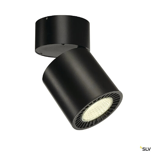 Plafonnier intérieur SLV SUPROS, move, 60°, noir, LED, 31W, 4000K, IRC90