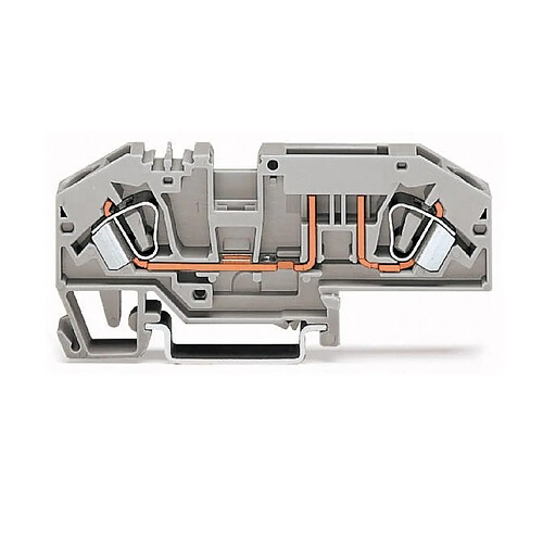 Wago 282-696 Bloc de jonction à fusible 2 voies 24-10AWG 6mm² 30A - Maintenu