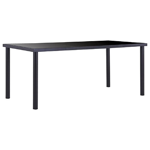 Maison Chic Table + chaises à manger| Ensemble de 7 salle à manger Similicuir daim Gris -GKD71285