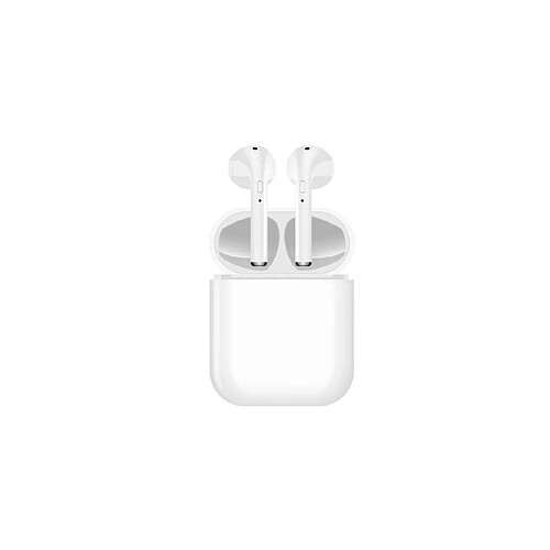 YP Select I16 Bluetooth Headset Plug In-Ear sans fil avec chargeur Bin Blanc I16