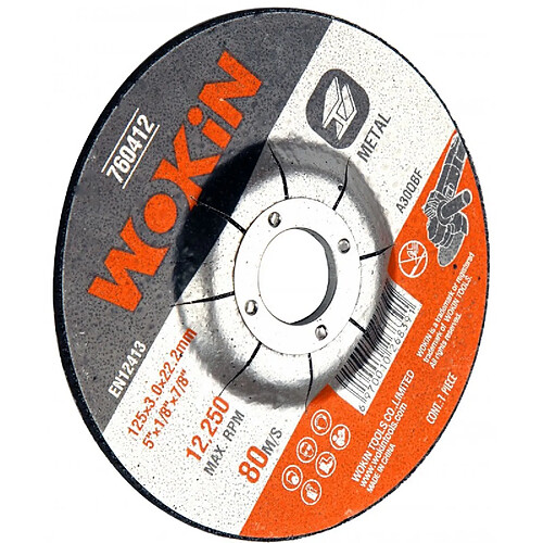 WOKIN Disque à tronçonner à déport pour métal diam 230mm