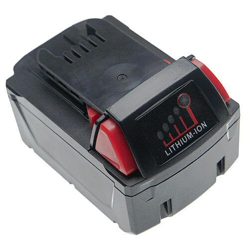 vhbw Batterie compatible avec Milwaukee 2626-22, 2629-20, 2629-22, 2630-20, 2632-20, 2632-22, 2645-20 outil électrique (4000mAh Li-ion 18V)