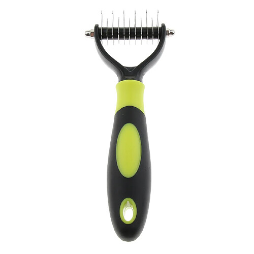 Peigne De Déshabillage De Chat Pour Animaux De Compagnie Chien Courte Brosse De Balayage Rouge