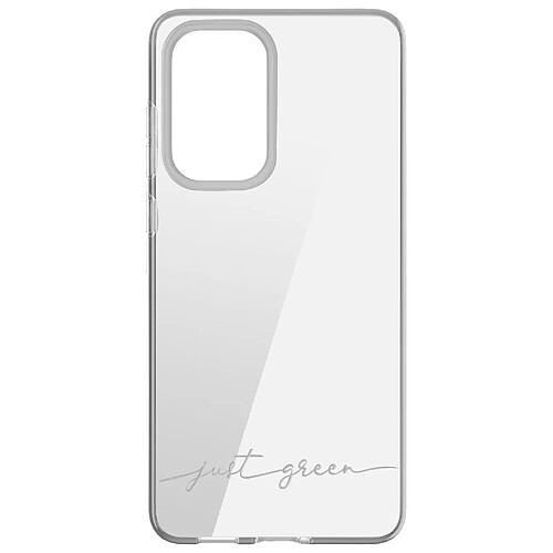 Just Green Coque Samsung A33 Recyclable Transparent