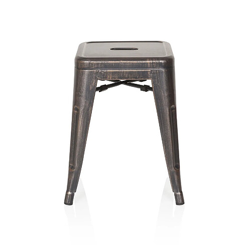 Tabouret VANTAGGIO en métal noir / or hjh OFFICE