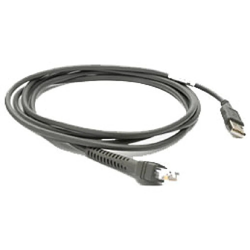 Zebra CBA-U01-S07ZAR câble USB 2,1 m USB A Gris