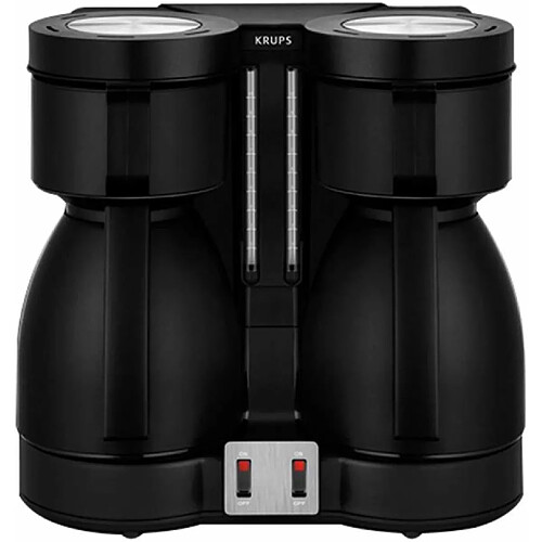 Krups cafetière électrique pour 16 tasses 1700W noir