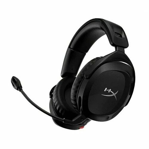 Casque Gamer HyperX Cloud Stinger 2 sans fil 2,4 GHz, Noir, audio 3D, jusqu'à 20 heures d'autonomie, écouteurs rotatifs à 90°, mousse à mémoire de forme