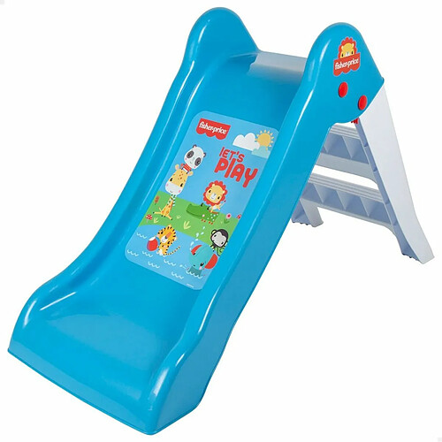 Toboggan Fisher Price Bleu