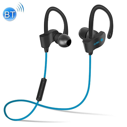 Wewoo Oreillette Bluetooth bleu pour iPhone, Samsung, HTC, Sony et autres Smartphones Stéréo Qualité Sonore V4.1 + EDR Casque, Distance: 8-15m