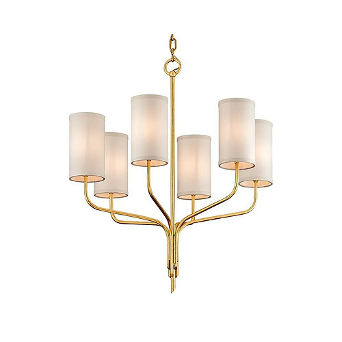 TROY LIGHTING Chandelier Juniper 6x40W E14 Or