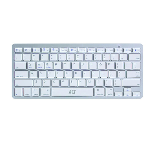 Act Editions ACT AC5600 clavier Bluetooth QWERTY US International Blanc