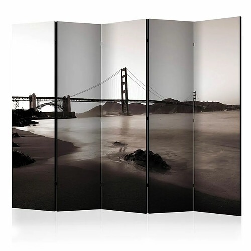 Paris Prix Paravent 5 Volets San Francisco : Golden Gate Bridge 172x225cm