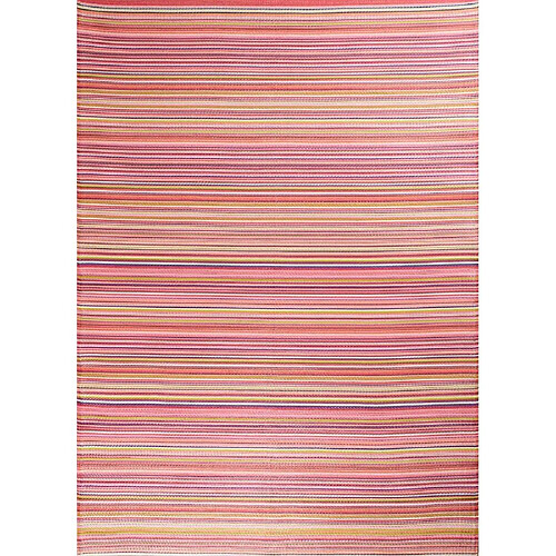 Jardindeco Tapis extérieur en polypropylène Spargi 1746 rose 150 x 220 cm.