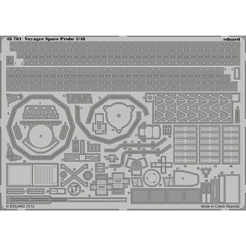 Voyager Space Probe for Hasegawa - 1:48e - Eduard Accessories