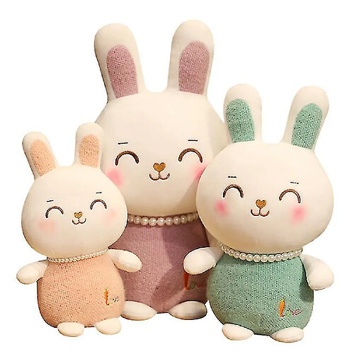 Universal Mignon smiley perle lapin de poupée pour enfants en peluche jouet capture de capture de la machine à rag de la machine à grille