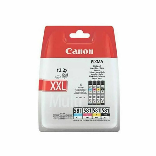 Cartouche d'encre originale Canon CLI-581CMYK XXL