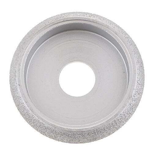 roue de meulage brasée au diamant, polissage rotatif, colonne de 15 mm