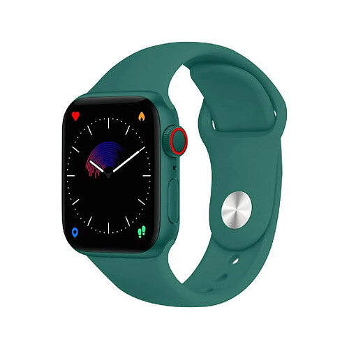 Yonis Montre Connectée Smartwatch Écran 1.92' Bluetooth Multisport Vert