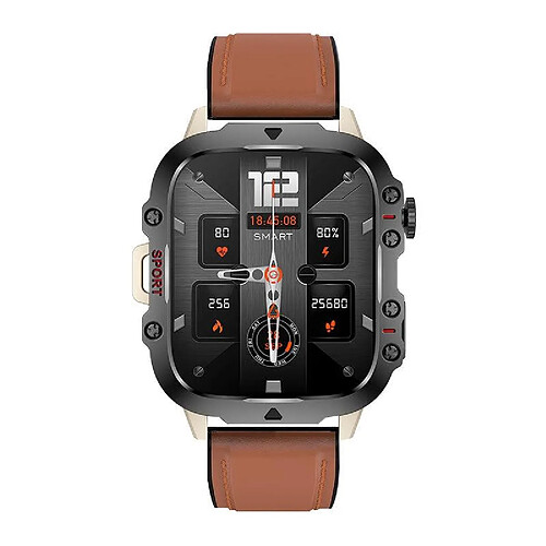 Yonis Montre Connectée Écran Couleur Bluetooth Appels