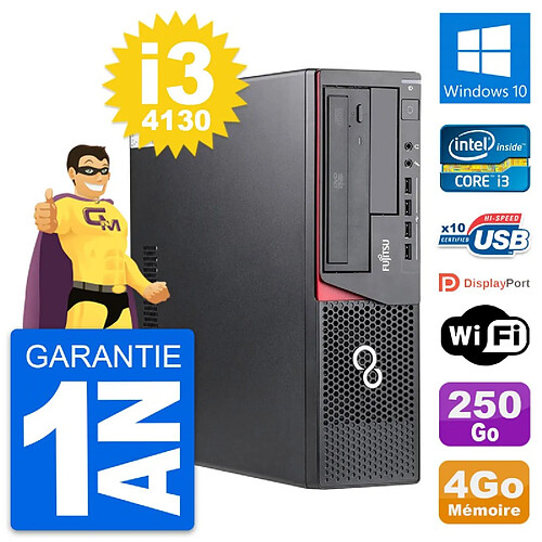 PC Fujitsu Esprimo E720 DT Intel i3-4130 RAM 4Go Disque 250Go Windows 10 Wifi · Occasion