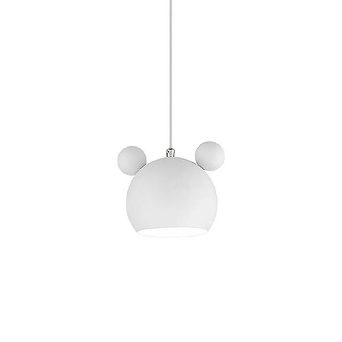 Universal Lampe murale nordique aluminium mickey hills chambre d'enfant s'allume lampe murale intérieure moderne luminaire luminaire créatif E27 (blanc suspendu)