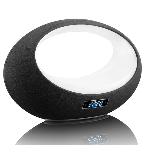 Lenco HAUT-PARLEUR STÉRÉO BLUETOOTH AVEC 8 HEURES DE TEMPS DE LECTURE ET UNE PUISSANCE DE SORTIE DE 6 W PLUS DES LUMIÈRES LED