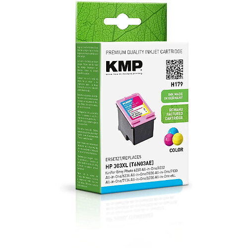 Flashpoint Ag Cartouche dimprimante compatible cyan, magenta, jaune KMP H179 1764,4030 remplace HP 303XL 1 pc(s)