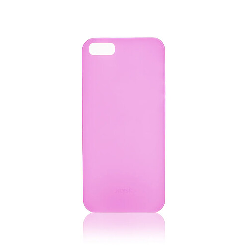 Coque Xqisit iPlate Ultra Thin iPhone 5/5S rose