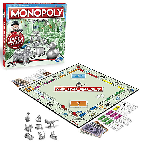 Disney Hasbro Monopoly c1009156 ? Monopoly Classic Autrichienne Version, Famille Jeu