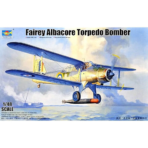 Trumpeter Maquette Avion Fairey Albacore Torpedo Bomber