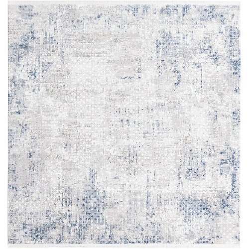 Hadorn Tapis 160x160 Bleu Davos Magic