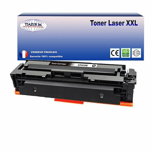 T3AZUR - Toner compatible avec Canon 046H pour Canon MF-732Cdw, MF-734Cdw, MF-735Cx Noir - 6 500p